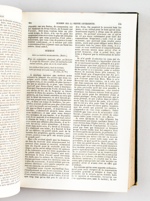 photo n°8 : Collection intégrale et Universelle des Orateurs Sacrés. Tome Septième. Contenant la fin des Oeuvres choisies de Texier et les Oeuvres Complètes de de La Colombière