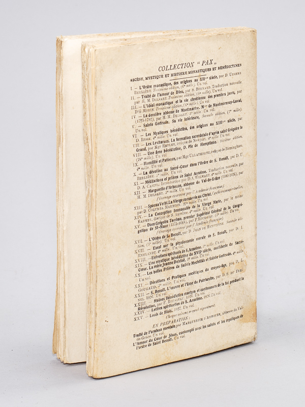 photo n°5 : Louis de Blois. Sa vie et ses Traités ascétiques. I : Esquisse biographique. L'Institution spirituelle.