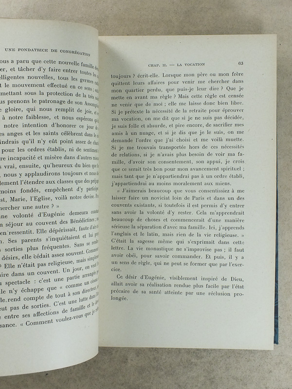 photo n°5 : Une Fondatrice de Congrégation Religieuse au XIXe siècle , Mère Marie-Eugènie de Jésus , première supérieure générale des religieuses de l'Assomption