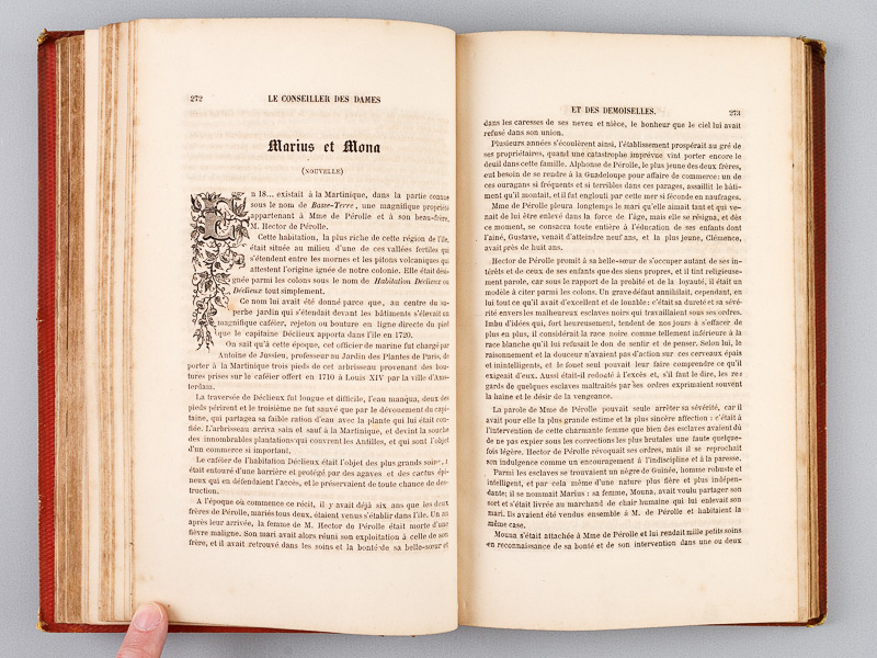 photo n°8 : Le Conseiller des Dames et des Demoiselles. Journal d'Economie domestique et de travaux à l'aiguille. Décembre 1865 - Septembre 1866