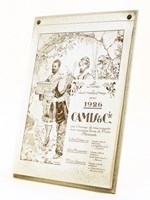 Calendrier 1926 Avec leurs Meilleurs Voeux pour 1926 Camis & Cie ont l'honneur de vous présenter trois nouvelles Séries du Maître Hérouard. La Série Antique : 4 sujets créés et édités pour J.F.
