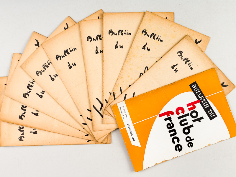 photo n°2 : Bulletin du Hot-Club de France. N° 14 - 15 - 16 - 17 - 18 - 19 - 20 - 21 - 22 - 23 : Année 1952 Complète (10 Numéros) N° 14 : Janvier 1952 ; N° 15 : Février 1952 ; N° 16 : Mars 1952 ; N° 17 : Avril 19521 ; N