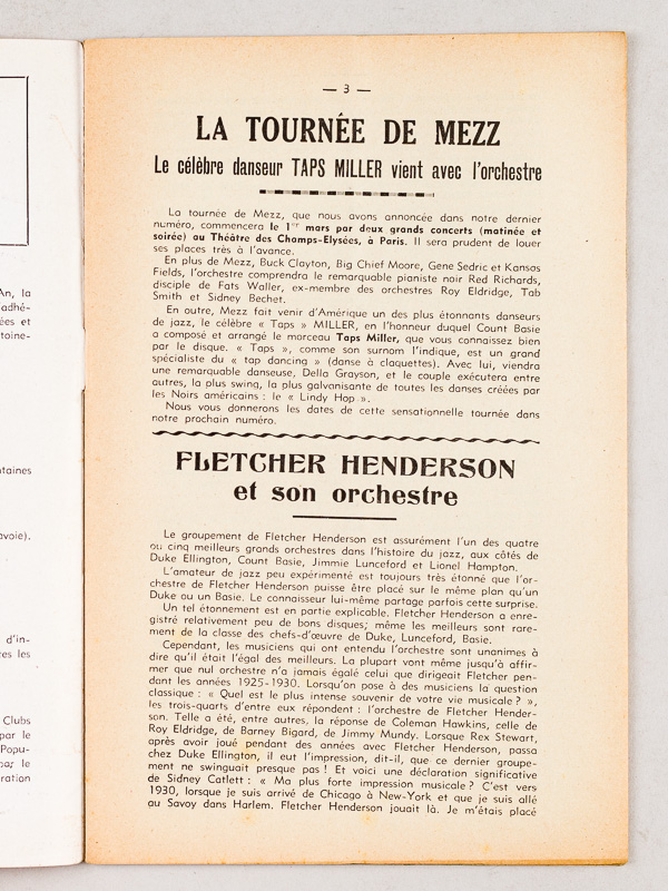 photo n°5 : Bulletin du Hot-Club de France. N° 24 - 25 - 26 - 27 - 28 - 29 - 30 - 31 - 32 - 33 : Année 1953 Complète (10 Numéros)