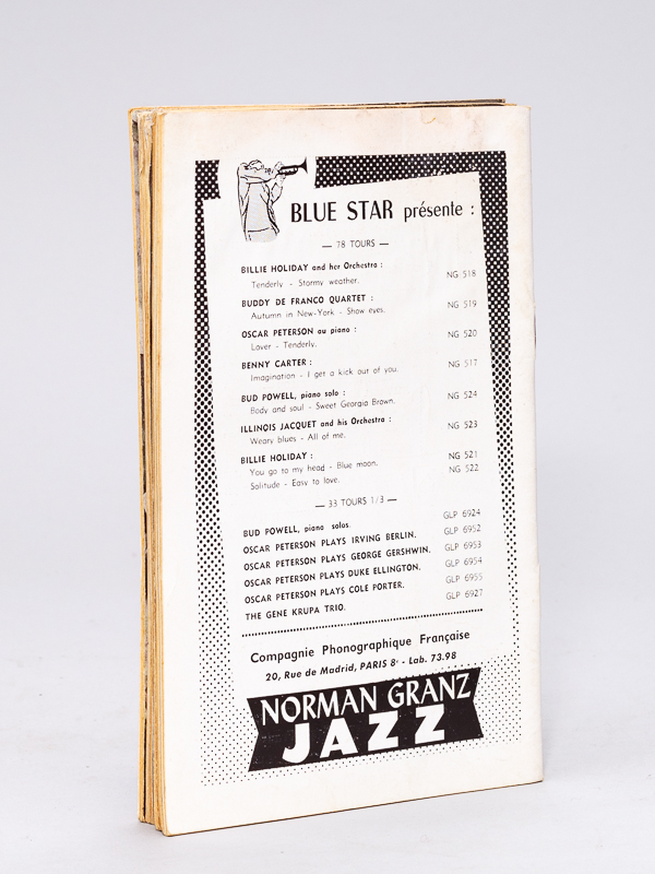photo n°9 : Bulletin du Hot-Club de France. N° 24 - 25 - 26 - 27 - 28 - 29 - 30 - 31 - 32 - 33 : Année 1953 Complète (10 Numéros)