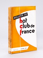 Bulletin du Hot-Club de France. N° 34 - 35 - 36 - 37 - 38 - 39 - 40 - 41 - 42 - 43 : Année 1954 Complète (10 Numéros)