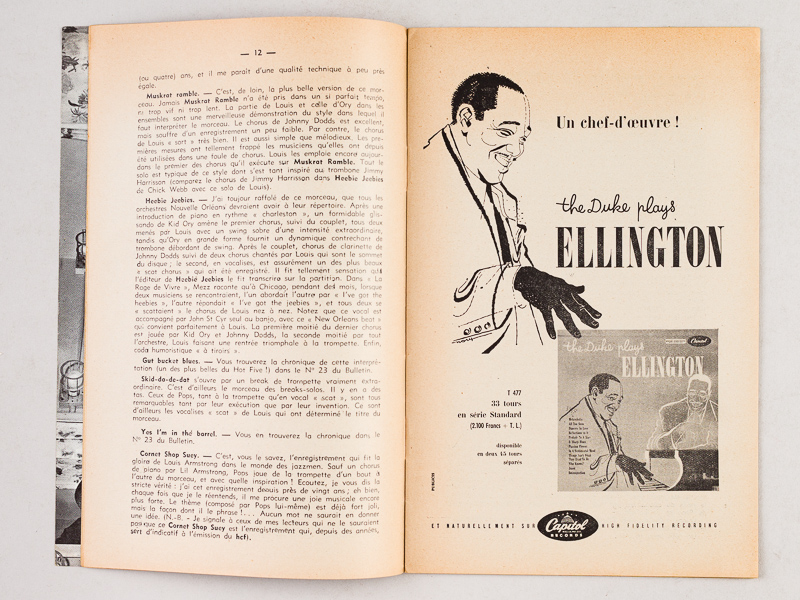 photo n°4 : Bulletin du Hot-Club de France. N° 44 - 45 - 46 - 47 - 48 - 49 - 50 - 51 - 52 - 53 : Année 1955 Complète (10 Numéros)