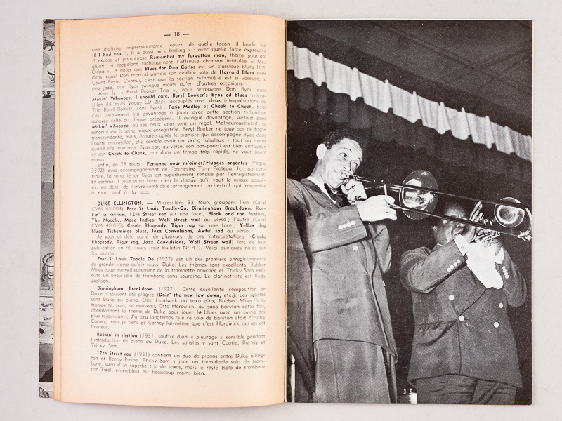 photo n°8 : Bulletin du Hot-Club de France. N° 44 - 45 - 46 - 47 - 48 - 49 - 50 - 51 - 52 - 53 : Année 1955 Complète (10 Numéros)
