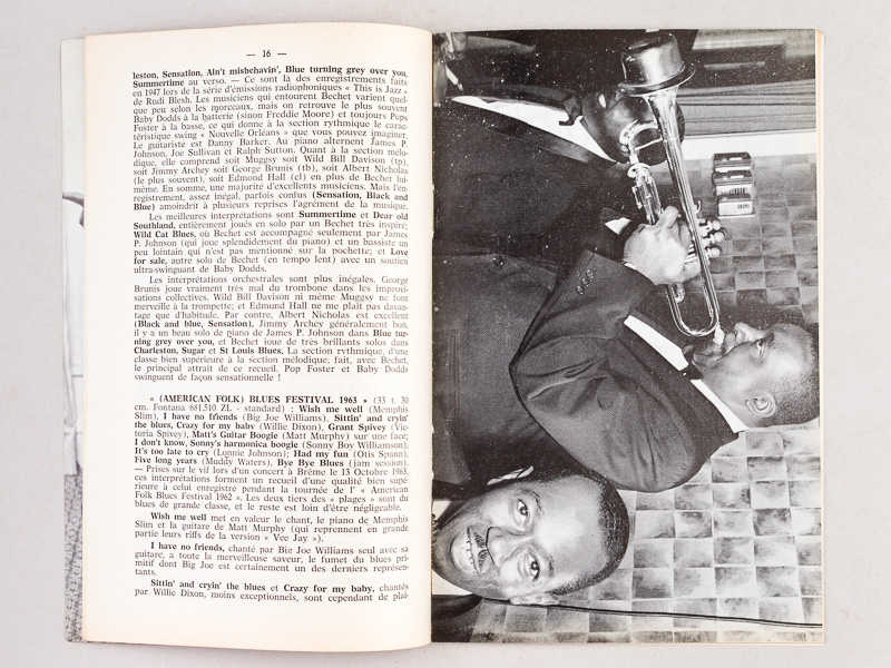 photo n°11 : Tout sur le Jazz. Bulletin du Hot-Club de France. N° 134 - 135 - 136 - 137 - 138 - 139 - 140 - 141 - 142 - 143 : Année 1964 Complète (10 Numéros)