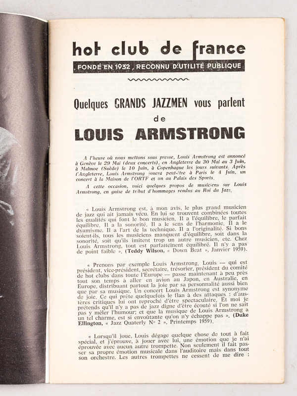photo n°11 : Tout sur le Jazz. Bulletin du Hot-Club de France. N° 144 - 145 - 146 - 147 - 148 - 149 - 150 - 151 - 152 - 153 : Année 1965 Complète (10 Numéros)
