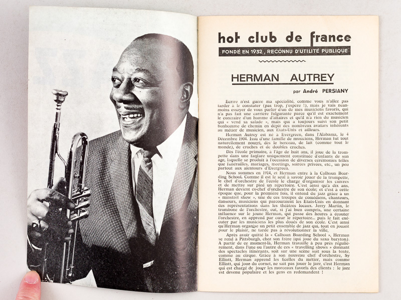 photo n°15 : Tout sur le Jazz. Bulletin du Hot-Club de France. N° 144 - 145 - 146 - 147 - 148 - 149 - 150 - 151 - 152 - 153 : Année 1965 Complète (10 Numéros)