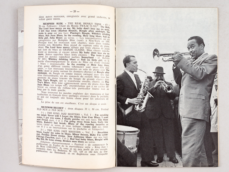 photo n°14 : Tout sur le Jazz. Bulletin du Hot-Club de France. N° 154 - 155 - 156 - 157 - 158 - 159 - 160 - 161 - 162 - 163 : Année 1966 Complète (10 Numéros)