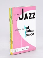 Tout sur le Jazz. Bulletin du Hot-Club de France. N° 174 - 175 - 176 - 177 - 178 - 179 - 180 - 181 - 182 - 183 : Année 1968 Complète (10 Numéros)