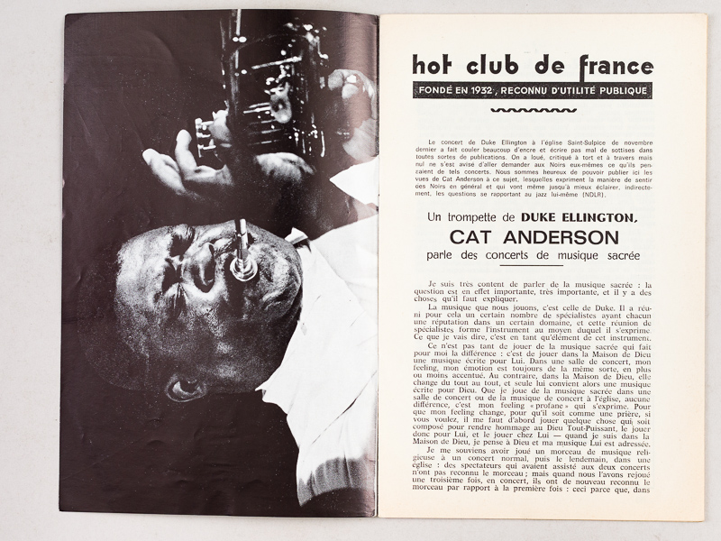 photo n°13 : Tout sur le Jazz. Bulletin du Hot-Club de France. N° 194 - 195 - 196 - 197 - 198 - 199 - 200 - 201 - 202 - 203 : Année 1970 Complète (10 Numéros)