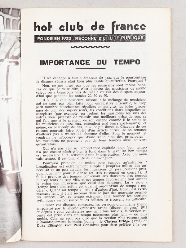 photo n°4 : Tout sur le Jazz. Bulletin du Hot-Club de France. N° 214 - 215 - 216 - 217 - 218 - 219 - 220 - 221 - 222 - 223 : Année 1972 Complète (10 Numéros)
