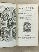 [ 2 livres rel. en un vol., coll. Oeuvres de Florian ] Galatée, pastorale imitée de Cervantes ; Estelle, pastorale