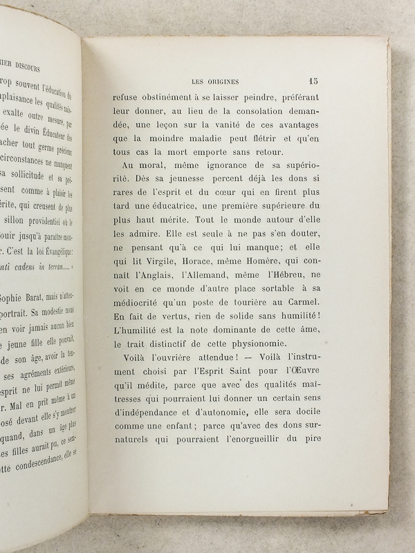 photo n°4 : La Société du Sacré-Coeur [ exemplaire dédicacé par l'auteur ] : I. Ses origines, son principe fondamental ; II. Son esprit ; III. Son action - Discours prononcé à l'occasion du premier Centenaire de sa fon