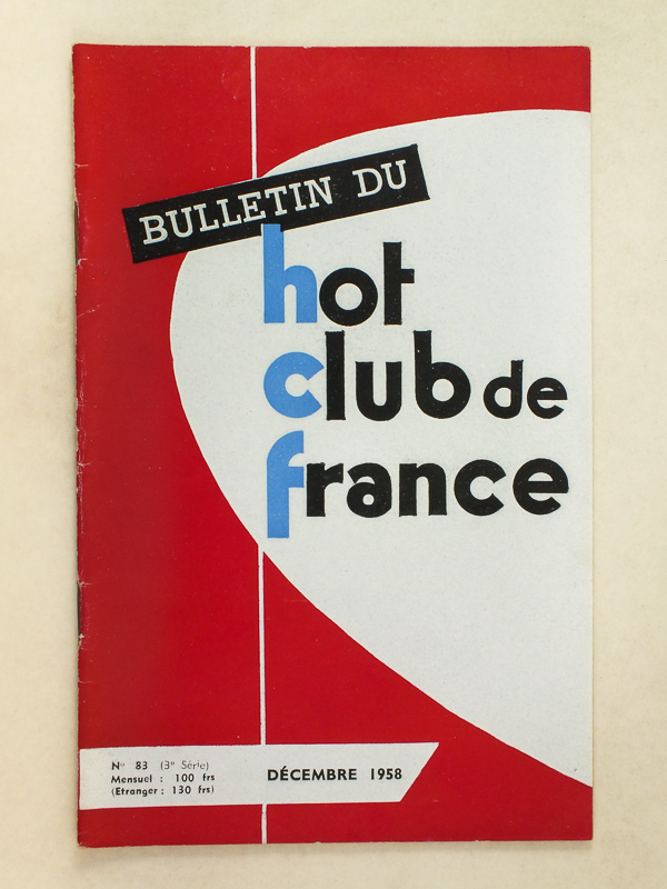photo n°6 : Bulletin du Hot Club de France. n° 83 - Décembre 1958