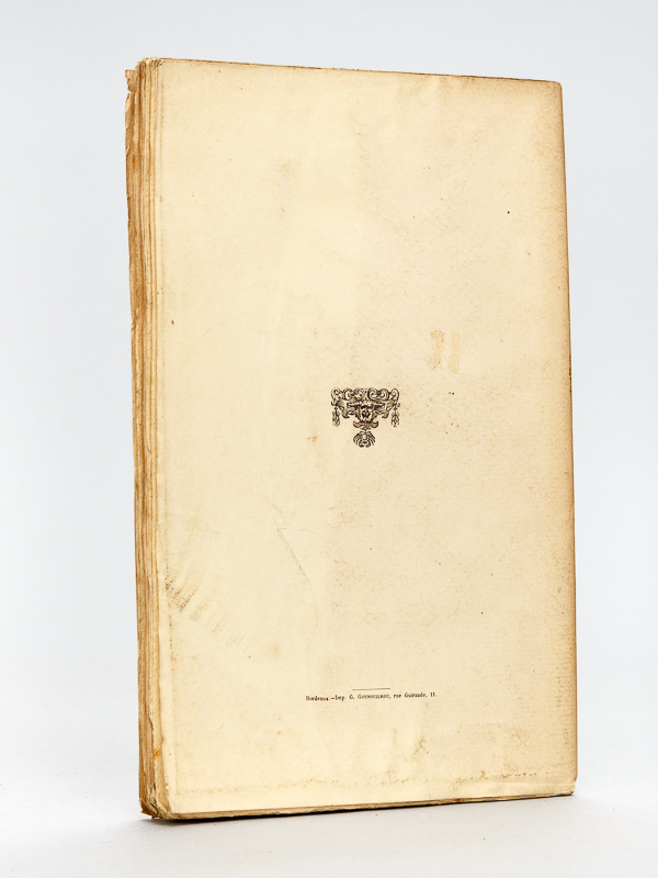 photo n°5 : Discours pour servir de Règle ou d'Avis aux Bibliothécaires, par Louis Machon. Publié et augmenté d'une notice sur Louis Machon et sur la Bibliothèque du premier président Messire Arnaud de Pontac par Daspit de Sa