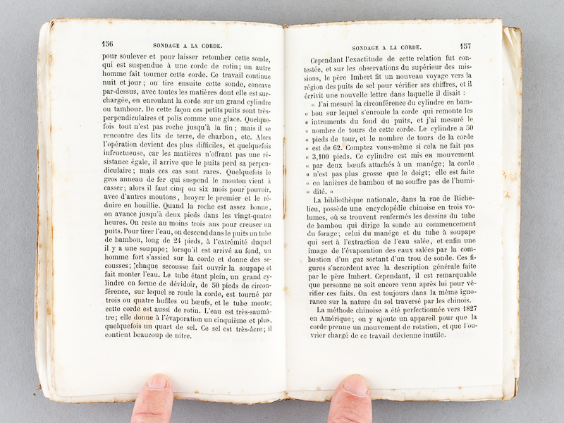 photo n°8 : Nouveau manuel complet du Sondeur, du Puisatier et de l'Hydroscope traitant des Outils et du Matériel de Sondage, de la Construction des puits ordinaires et des puits artésiens, du sondage et du forage en tous terrains et à toute prof