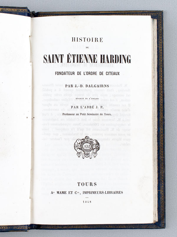 photo n°4 : Histoire de St Etienne Harding, fondateur de l'ordre de Cîteaux.