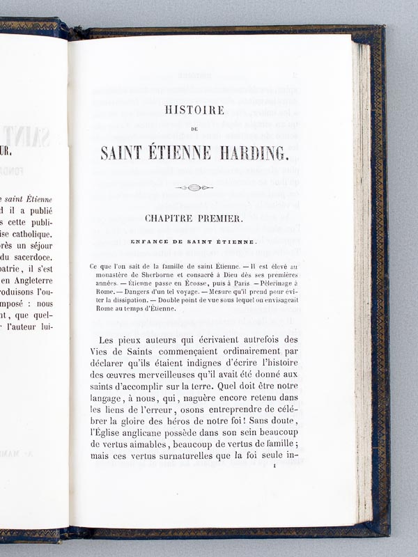 photo n°5 : Histoire de St Etienne Harding, fondateur de l'ordre de Cîteaux.