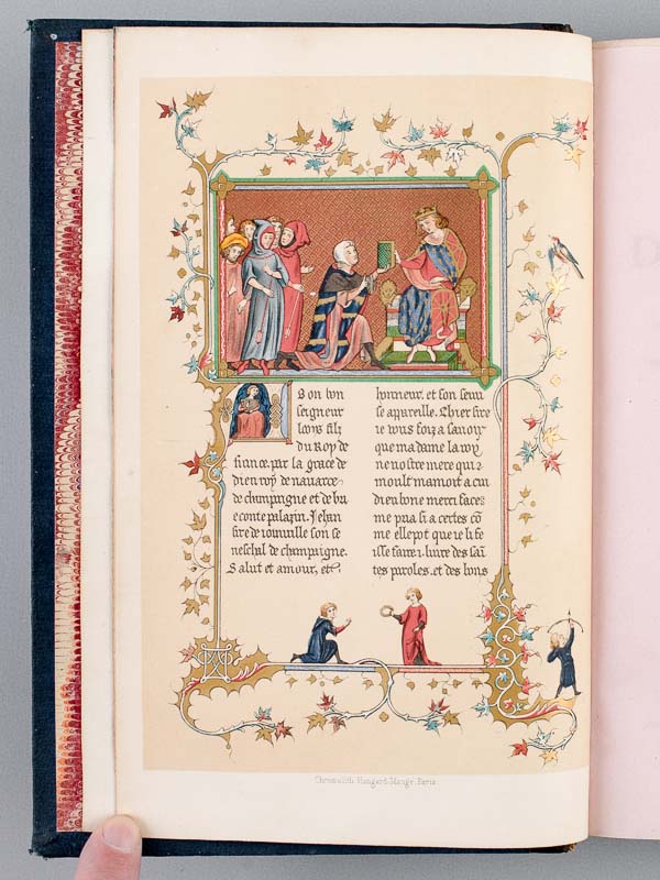 photo n°2 : Oeuvres de Jean Sire de Joinville comprenant : L'Histoire de Saint Louis, le Credo et la Lettre à Louis X, Avec un texte rapproché du français moderne mis en regard du texte original, corrigé et complété à