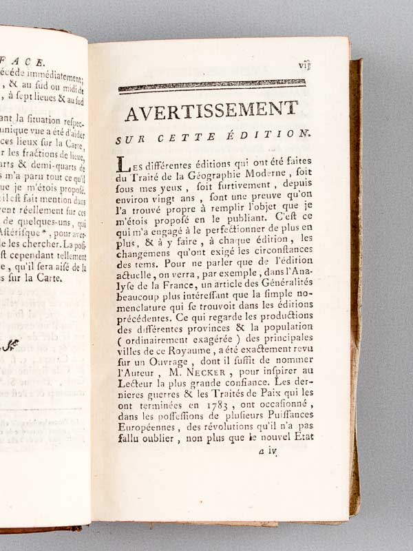 photo n°7 : Traité de la Géographie moderne.