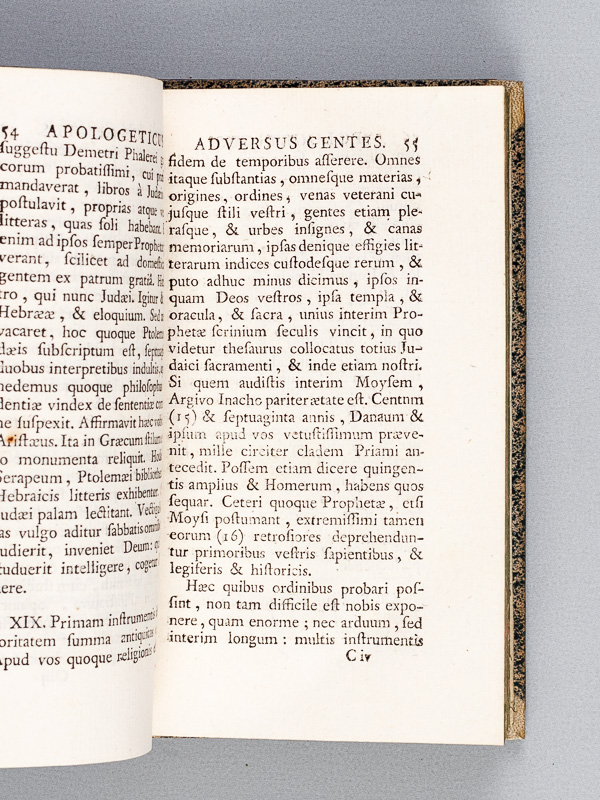 photo n°5 : L'Apologétique et les Prescriptions de Tertullien.