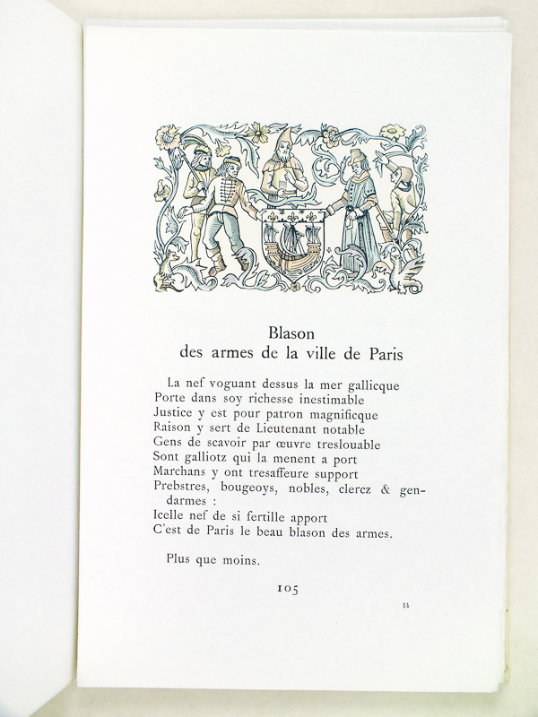 photo n°4 : La Fleur des Antiquitez de Paris [ La Fleur des Antiquités de Paris ]