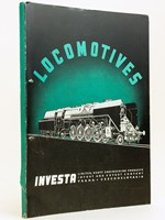 Locomotives. Investa. Limited, heavy engineering products. Import and export compny. Praha. Czechoslovakia. Société anonyme pour l'importation et l'exportation des produits de l'industrie mécanique lourde. Prague. Tchécoslovaqu