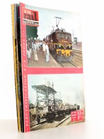 La Vie du Rail [ lot de 6 numéros avec des articles relatifs aux chemins de fer en Inde et pays limitrophes ] : n° 799 électrification aux Indes (mai 1961) ; n° 956 aspect ferroviaire du sud de l'Asie (juillet 1964) ; n° 1177 vue