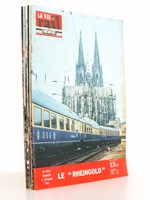 La Vie du Rail [ lot de 9 numéros avec des articles relatifs aux chemins de fer en Allemagne ] : n° 862 Le Rheingold (septembre 1962) ; n° 1325 Europe des chemins de fer 1 La D. B. (Deutsche Bahn) ( janvier 1972) ; n° 1399 Vapeurs sur