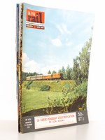 La Vie du Rail [ lot de 7 numéros avec des articles relatifs aux chemins de fer en Suède, Norvège et Finlande ] : n° 475 la Suède poursuit l'électrification de son réseau (décembre 1954) ; n° 835 le