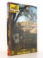 La Vie du Rail [ lot de 6 numéros avec des articles relatifs aux chemins de fer et au transport de marchandises aux Etats-Unis et au Canada ] : n° 522 aux États-Unis sur le Norfolk-and-Western (novembre 1955) ; n° 544 le 'Piggy-Back'