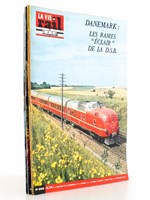 La Vie du Rail [ lot de 5 numéros avec des articles relatifs aux chemins de fer au Danemark et en Norvège ] : n° 965 Danemark : les rames 'Eclair' de la D.S.B. (Octobre 1964) ; n° 1075 le Danemark (décembre 1966) ; n° 1393