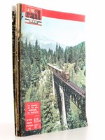 La Vie du Rail [ lot de 7 numéros avec des articles relatifs aux chemins de fer autrichiens ] : n° 870 le chemin de fer de Mariazell en Autriche (novembre 1962) ; n° 891 125e anniversaire des chemins de fers fédéraux autrichie