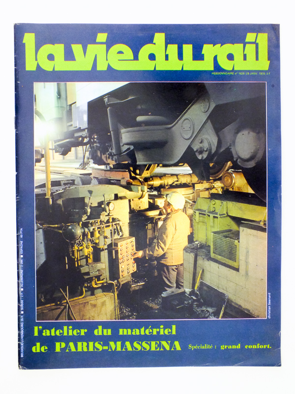 photo n°9 : La Vie du Rail [ lot de 11 numéros avec des articles relatifs aux chemins de fer, réseau Paris Sud-Ouest ] : n° 399 banlieue sud-ouest, la gare d'Étampes (mai 1953) ; n° 757 renouvellements de voies entre Brétigny et &E