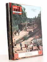 La Vie du Rail [ lot de 12 numéros avec des articles relatifs au réseau SNCF de Paris St-Lazare ] : n° 412 de Paris Saint-Lazare à St-Nom-la-Bretèche (septembre 1953) ; n° 789 les rois du jazz à Saint-Lazare (mar