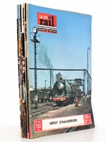 La Vie du Rail [ lot de 8 numéros avec des articles relatifs aux chemins de fer en Alsace ] : n° 433 Dépôt d'Hausbergen (février 1954) ; n° 519 les tramways de Strasbourg (octobre 1955) ; n° 859 électrificatio