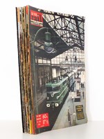 La Vie du Rail [ lot de 14 numéros avec des articles relatifs aux chemins de fer en Lorraine ] : n° 698 1ère étape de l'électrification Est-Paris (mai 1959) ; n° 733 le dépôt de Thionville (février 1