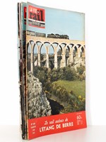 La Vie du Rail [ lot de 7 numéros avec des articles relatifs aux chemins de fer dans les Bouches-du-Rhône ] : n° 695 le rail autour de l'étang de Berre (mai 1959) ; n° 760 le triage de Mourepiane (août 1960) ; n° 1216