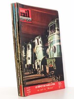 La Vie du Rail [ lot de 9 numéros avec des articles relatifs au train 'Mistral' et au chemin de fer en Provence ] : n° 517 le dépôt de Paris-Lyon, où naît le 'Mistral' (octobre 1955) ; n° 708 le triage d'Avignon-Ch