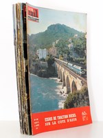 La Vie du Rail [ lot de 12 numéros avec des articles relatifs aux chemins de fer vers Nice et la Côte d'Azur ] : n° 681 essais de traction diesel sur la Côte d'Azur (janvier 1959) ; n° 751 Nice, centenaire du rattachement (juin