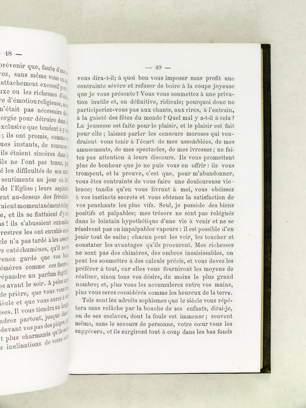 photo n°3 : Sermons sur divers textes de l'Ecriture Sainte, par Jules Molines, Pasteur de l'Eglise réformée de Nérac.