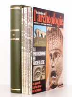 Les dossiers de l'Archéologie - Document Archeologia (revue) n° 8 à 13 ( année 1975 complète ) : 8. découverte de l'Éthiopie chrétienne ; 9. céramique en Gaule romaine ; 10. Jésus ré