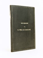 Notice biographique sur M. Nell de Bréauté, Correspondant de l'Institut (Académie des Sciences), Conseiller général de la Seine-Inférieure, Président du Comice agricole de l'arrondissement de Dieppe, etc.