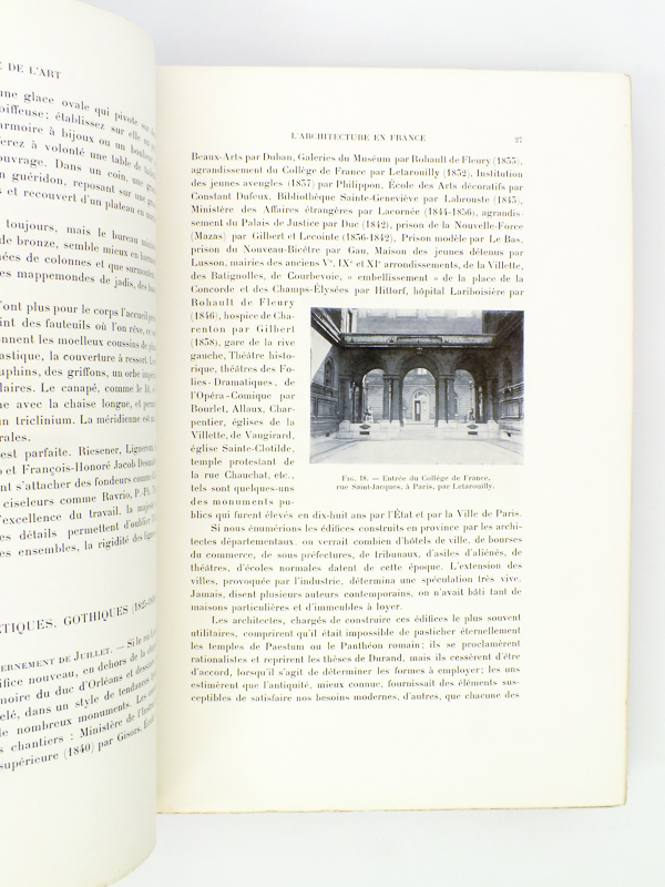 photo n°3 : Histoire de l'art depuis les premiers temps chrétiens jusqu'à nos jours , tome VIII ( 8 ) : l'Art en Europe et en Amérique au XIXe siècle et au début du XXe siècle, Première Partie