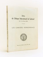 Les Cahiers Vernonnais (1964 - n° 4) Actes du Colloque International de Cocherel 16, 17 et 19 mai 1964 Thème : La Bataille de Cocherel et son époque.