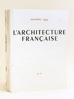 L'Architecture Française [Lot de 17 Numéros de Février 1942 à Novembre 1943 dont 5 Numéros Spéciaux et 3 numéros doubles ] Numéros 16 : Numéro Spécial sur l'Architecture Provinciale de
