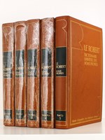 Le Grand Robert des noms propres - Dictionnaire universel alphabétique des noms propres ( 5 tomes, complet )